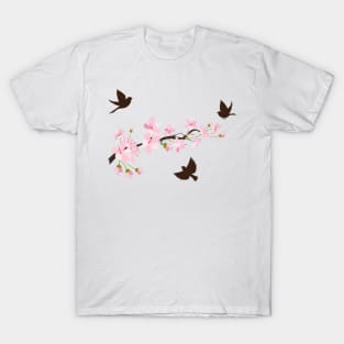 Sakura Birds T-Shirt